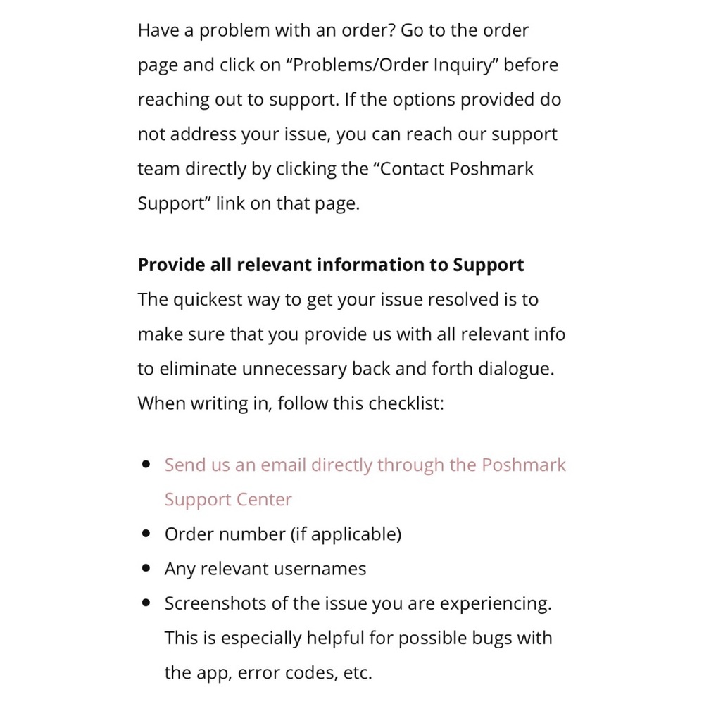POSH TIPS 💡 #Support - Picture 5 of 7